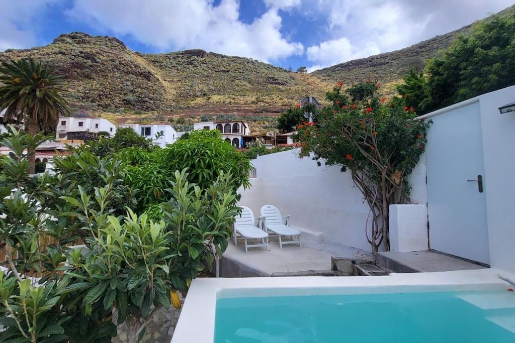 アガエテ Casa Mimosa With Private Pool & Gardenヴィラ エクステリア 写真